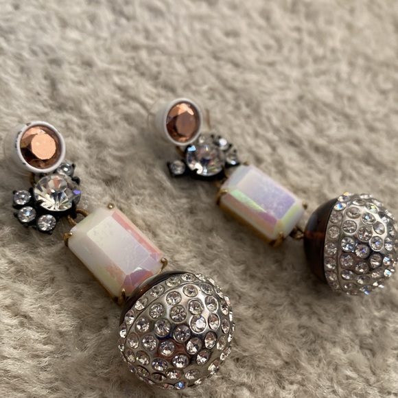 J.Crew brulee drop disco ball earrings - Picture 2 of 7
